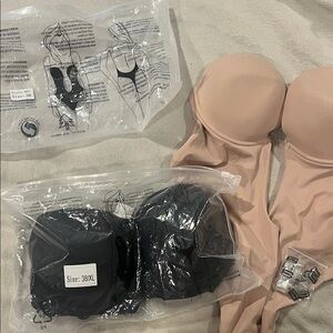 2 no show bra/bodysuit XL/38